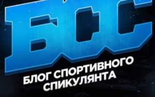 БЛОГ СПОРТИВНОГО СПЕКУЛЯНТА — отзывы